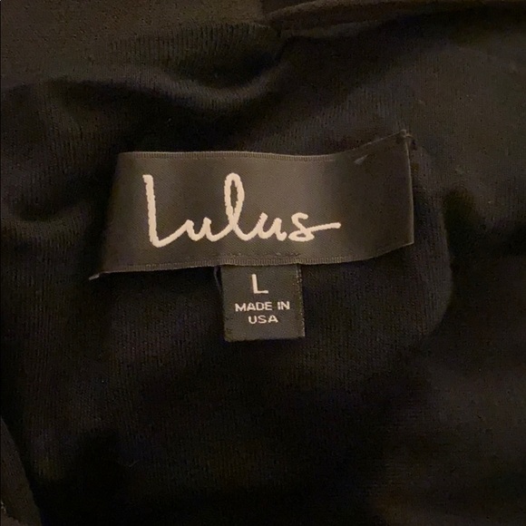 Lulu’s Pearl Spaghetti Strap Dress Size Large - Picture 4 of 4